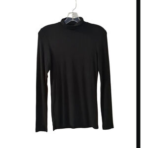 Wilfred Black Long Sleeve Turtleneck Tee M
